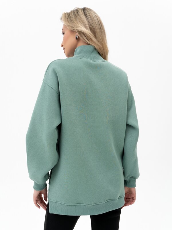 Binita Свитшот 487860 1154-6 серо-мятный