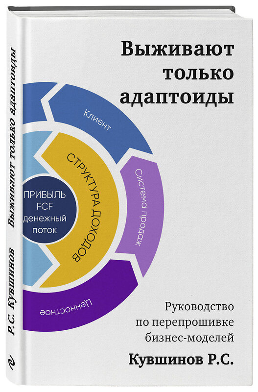 Эксмо Роман Кувшинов "Выживают только адаптоиды. Руководство по перепрошивке бизнес-моделей" 488270 978-5-600-04324-4 