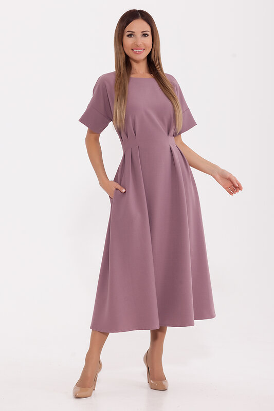 NIKA Платье 79229 02-793 Пыльно-розовый