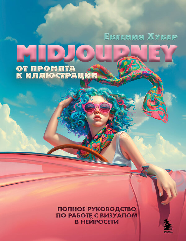 Эксмо Евгения Хубер "Midjourney: от промпта к иллюстрации. Полное руководство по работе с визуалом в нейросети" 490535 978-5-04-194970-9 