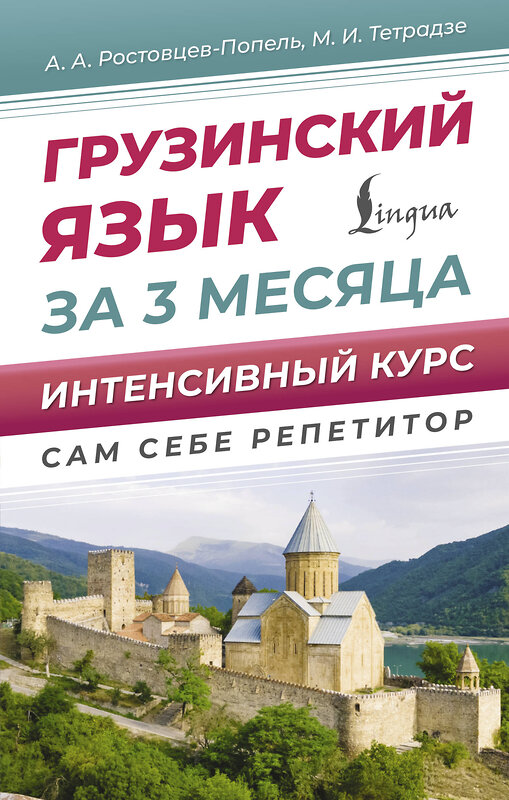 АСТ Ростовцев-Попель А.А., Тетрадзе М.И. "Грузинский язык за 3 месяца. Интенсивный курс" 490836 978-5-17-166669-9 