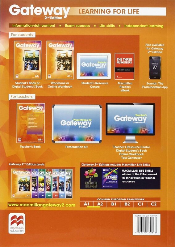 Эксмо Gill Holley "Gateway Second Edition A1+ Workbook Рабочая тетрадь уровень A1+" 491423 978-0-23-047086-6 