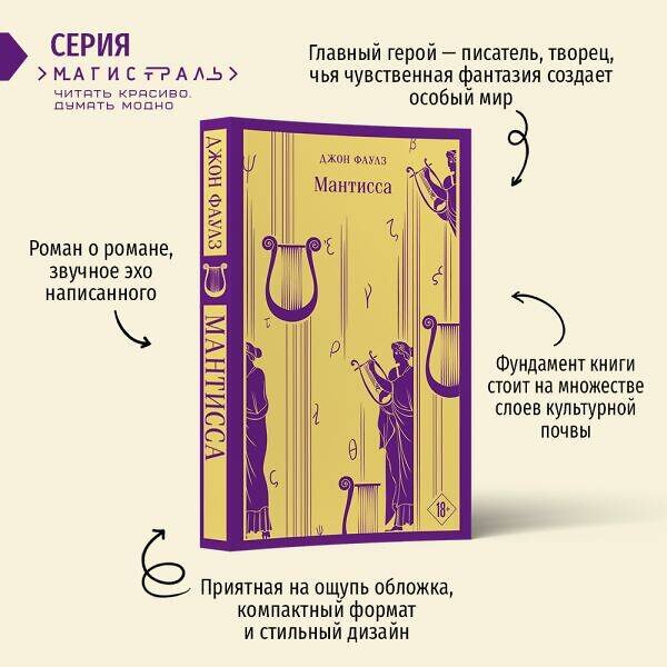 Эксмо Фаулз Дж. "Набор книг Джона Фаулза (из 3-х книг: "Женщина французского лейтенанта", "Коллекционер", "Мантисса")" 491441 978-5-04-208174-3 