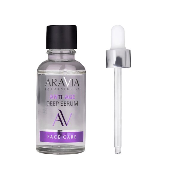 ARAVIA Laboratories Laboratories Омолаживающая сыворотка с пептидами Anti-Age Deep Serum, 30 мл/20, 491577 А063 