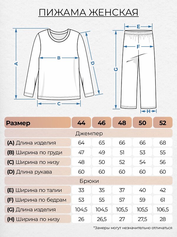 Be Friends Пижама 493142 985 молочный/зеленая клетка