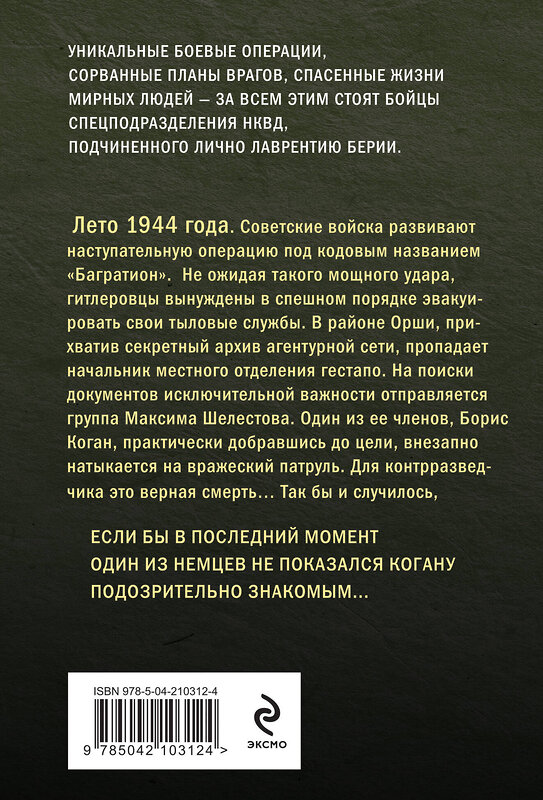 Эксмо Александр Тамоников "Леший в погонах" 493372 978-5-04-210312-4 