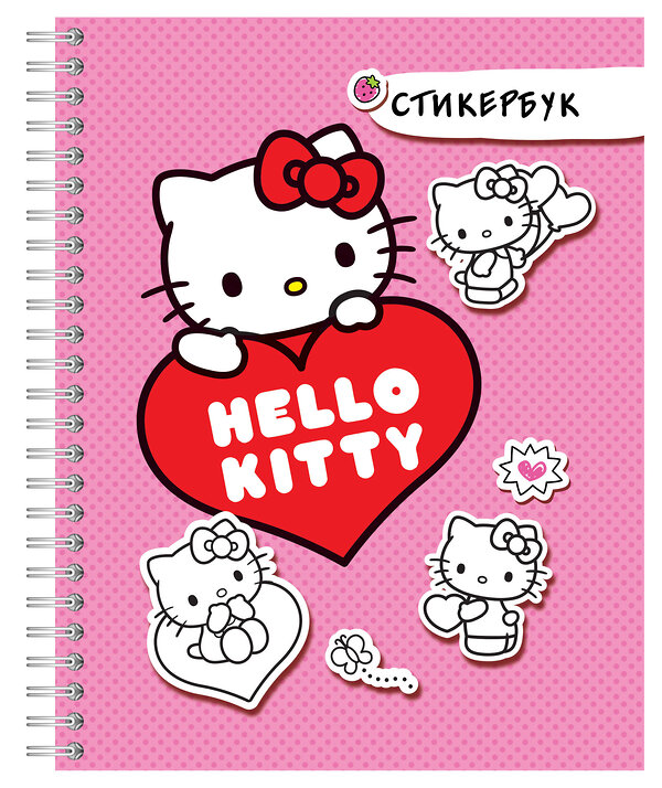 АСТ . "Hello Kitty: стикербук" 496641 978-5-17-160357-1 