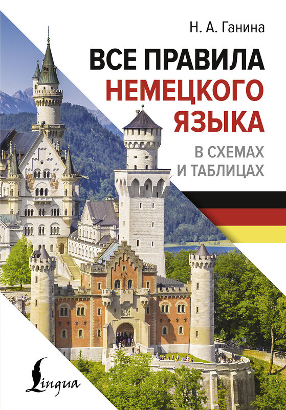 АСТ Н. А. Ганина "Все правила немецкого языка в схемах и таблицах" 496695 978-5-17-169645-0 