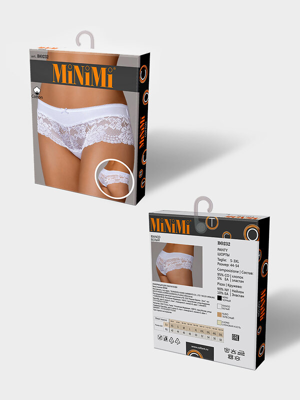 Minimi Трусы 497359 BO232 Panty (кружево), CO Nudo (Бежевый)