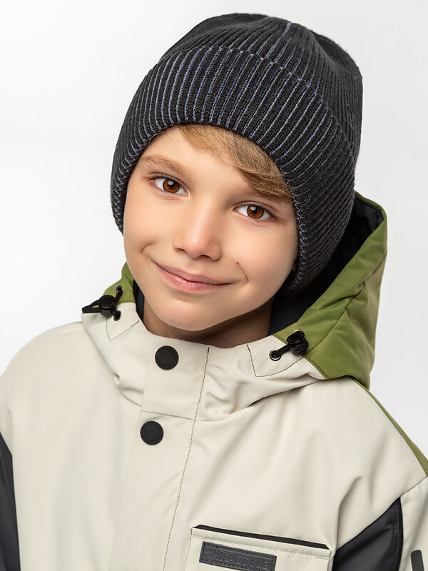 NIKASTYLE Шапка 498589 11м11125 черный/джинс