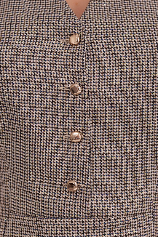 VISERDI Платье 81814 10060-коф 419995 Бежевый