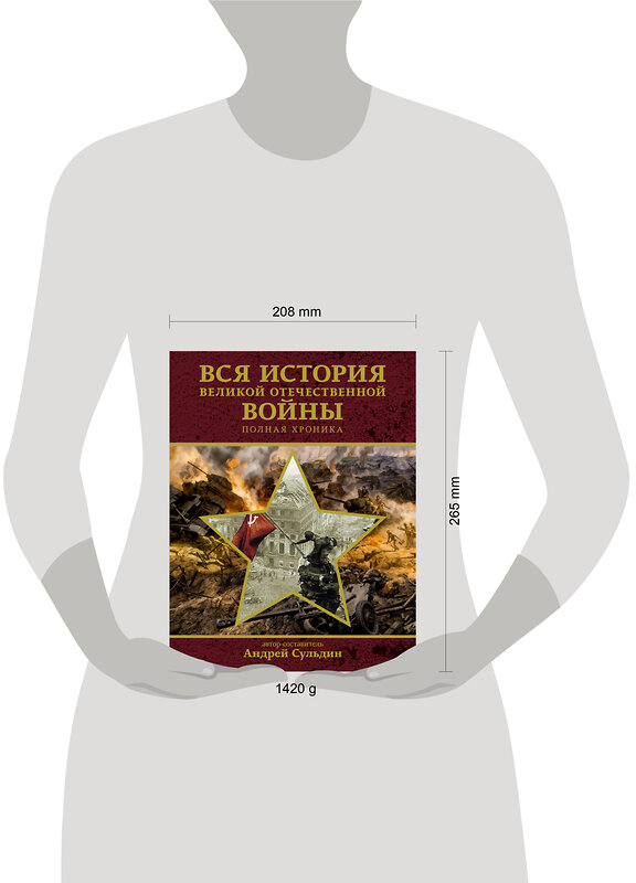 АСТ Сульдин А.В. "Вся история Великой Отечественной войны. Полная хроника" 505066 978-5-17-171694-3 