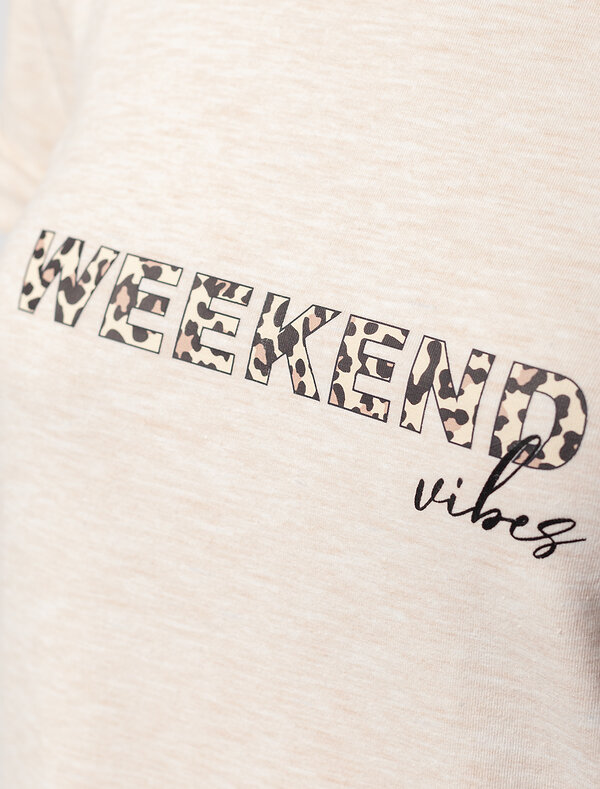 VILATTE Платье 506445 D42.114 бежевый меланж_weekend_vibes