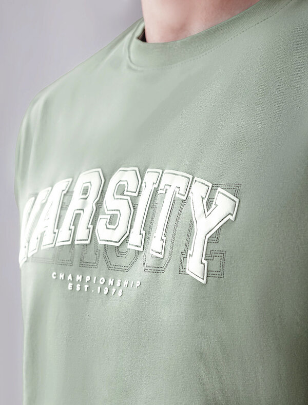 VILATTE Футболка 507338 U49.026 св.оливка_varsity