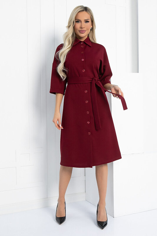 LT Collection Платье 507829 П12870-4М бордовый