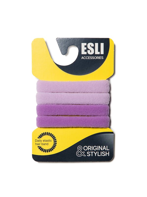 ESLI Резинка для волос 509512 18С-282СПЕ (4 шт) lilac