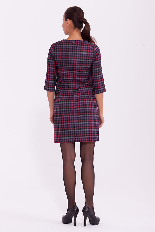 VISERDI Платье 83178 10040-клт 419785 Фиолетовый/красный