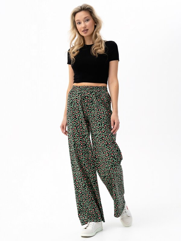 Binita Брюки 513092 1135/1-12 Зелено-розовый