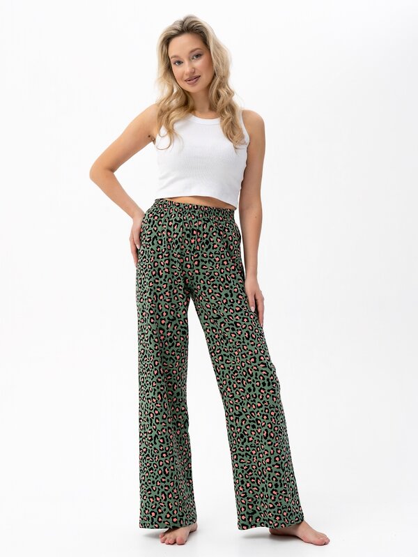 Binita Брюки 513092 1135/1-12 Зелено-розовый