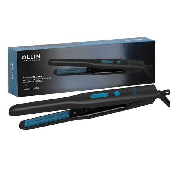 Ollin Профессиональные щипцы-гофре OL-8833, крупный шаг, 37W 520653 23388 