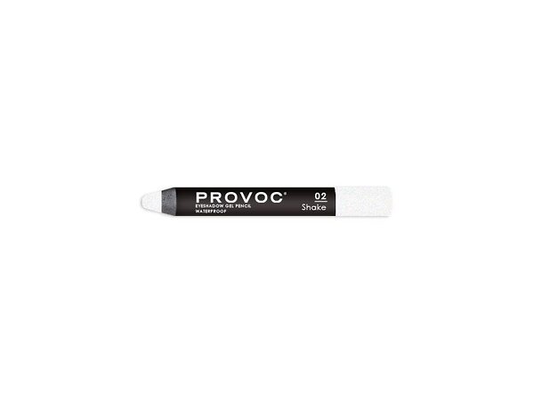 Provoc Тени-карандаш водостойкие, №02 / Eyeshadow Gel Pencil, жемчужный шиммер 521223 9938 