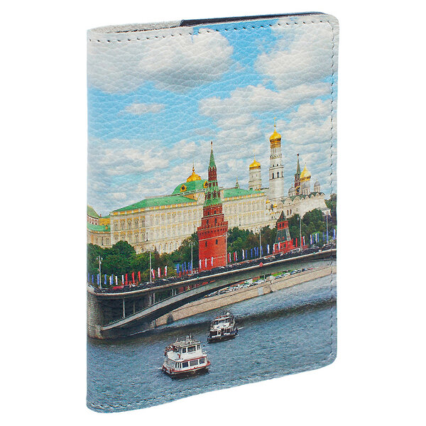 Eshemoda Обложка на автодокументы 84493 "Кремль. Каменный мост" 