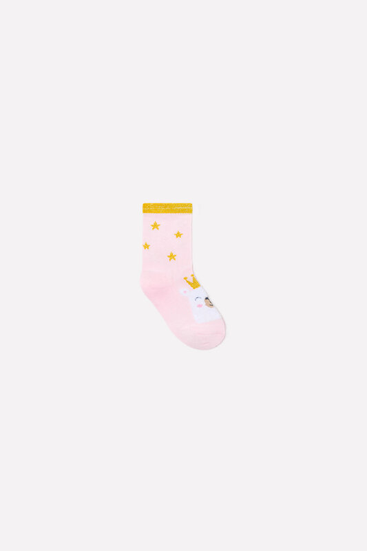 CROCKID Детские носки 84626 К 9597/8 ФВ розовый