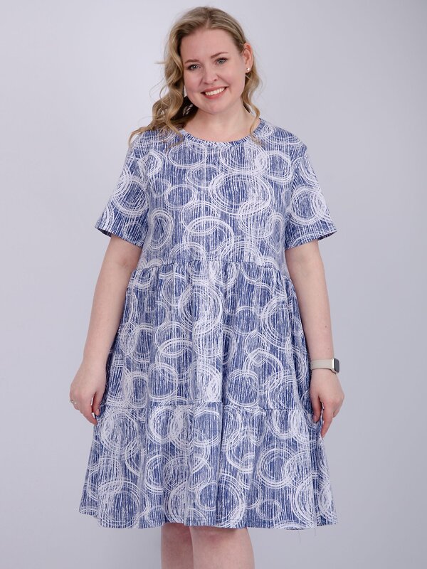 Malina Платье 525872 5838б деним
