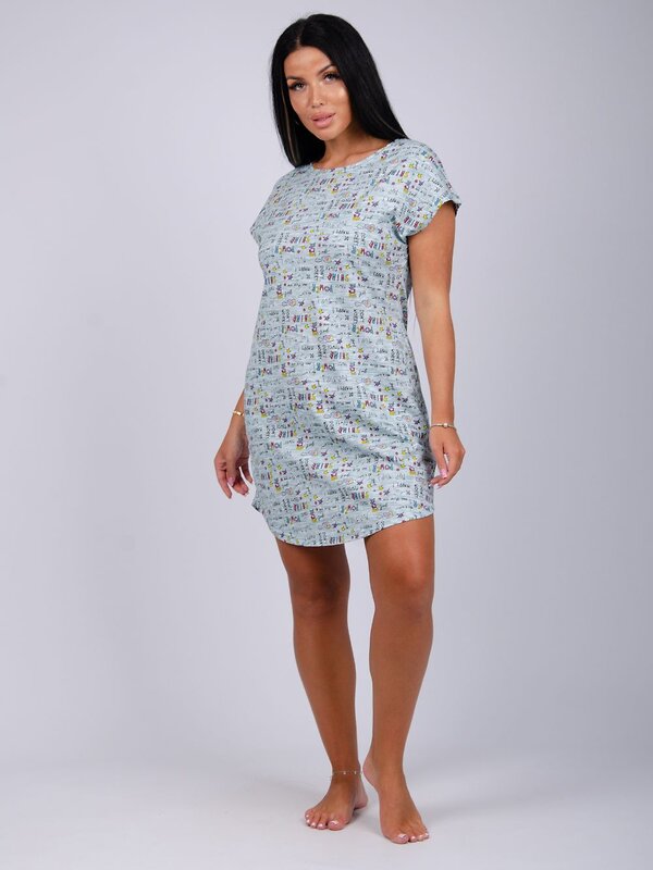 Malina Туника 526111 547в бирюзовый