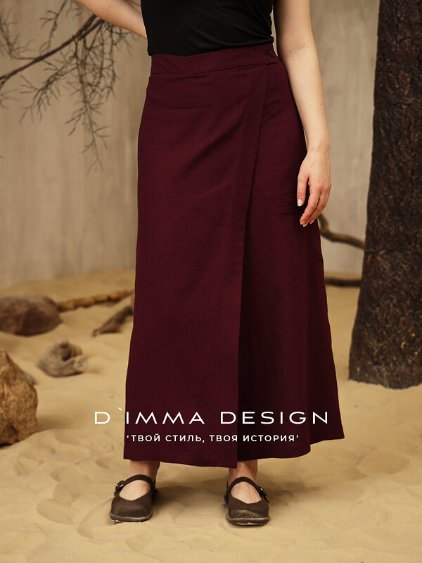 DIMMA Юбка 526856 2568 Бордовый