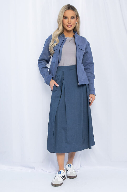 LT Collection Юбка 527598 Ю13112-16М джинсовый