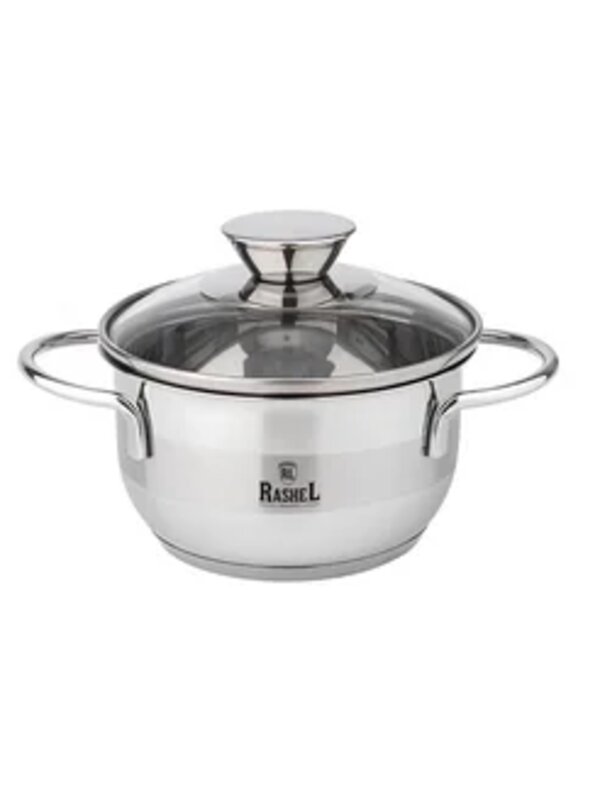 Rashel Кастрюля 527855 R-270м серебристый