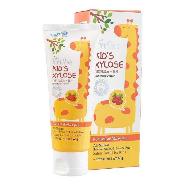 Hanil Зубная паста для детей со вкусом клубники / Xylose Kids Strawberry, 60 мл 528379 16956 