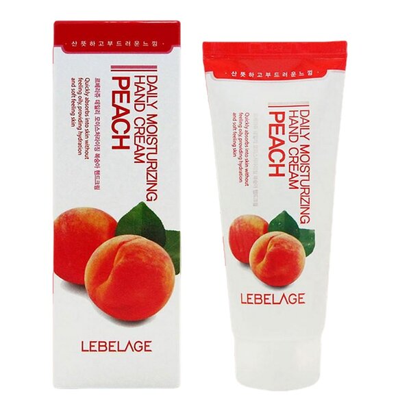 Lebelage Крем для рук увлажняющий с экстрактом персика / Daily Moisturizing Peach Hand Cream, 100 мл 528467 22667 