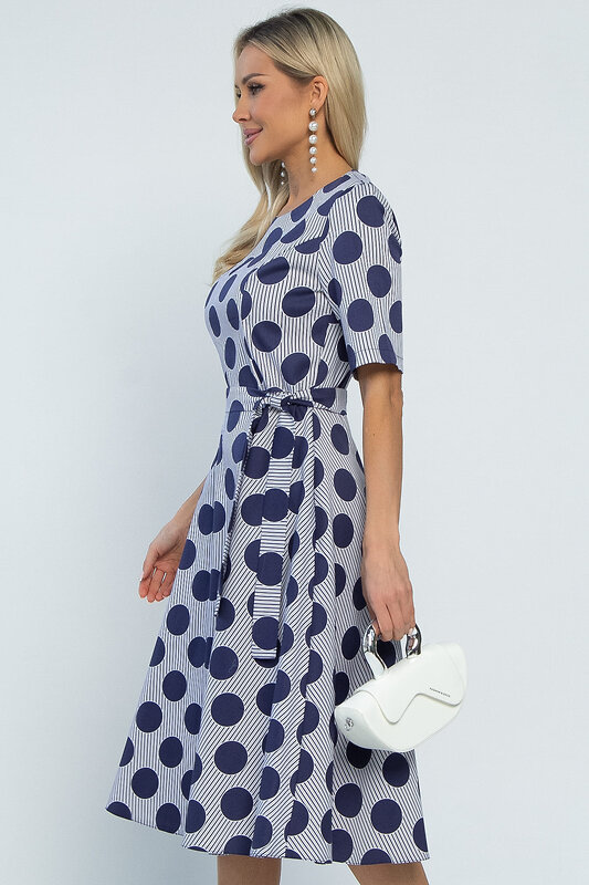 LT Collection Платье 532690 П13418-16М голубой