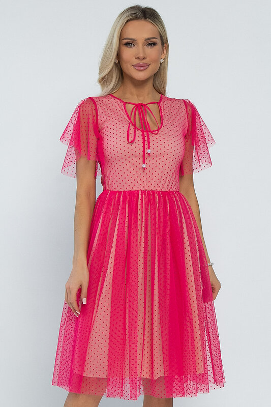 LT Collection Платье 532693 П13339-39М фуксия