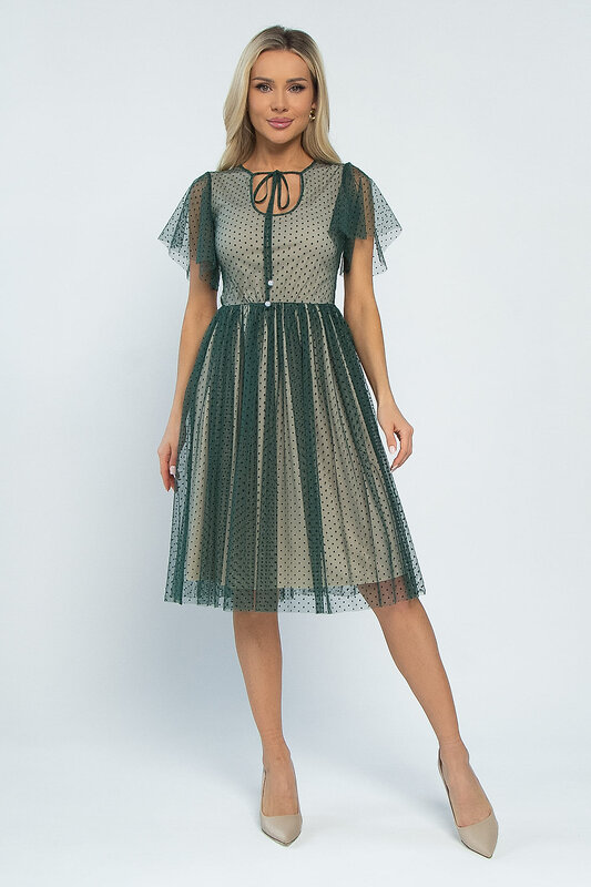 LT Collection Платье 532694 П13340-39М зелёный
