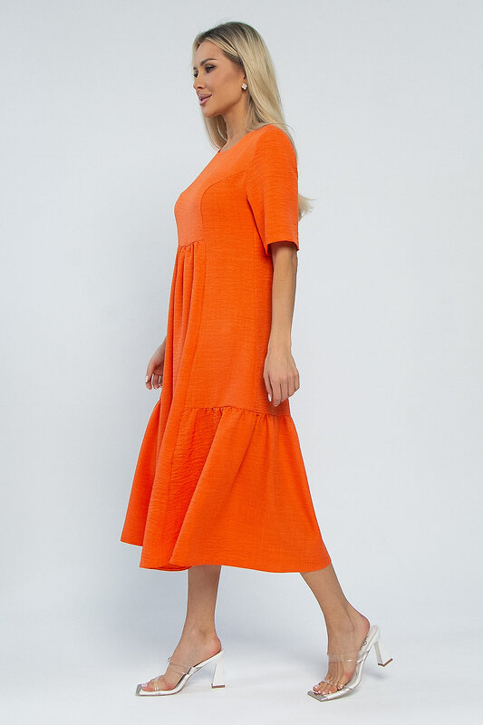 LT Collection Платье 532729 П13490-18М оранжевый
