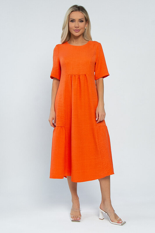 LT Collection Платье 532729 П13490-18М оранжевый
