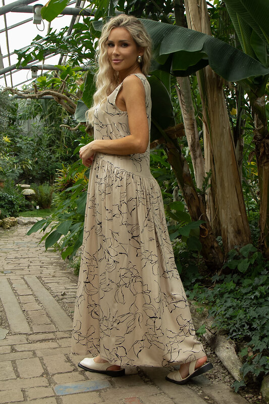 LT Collection Сарафан 532775 П13547-1М бежевый