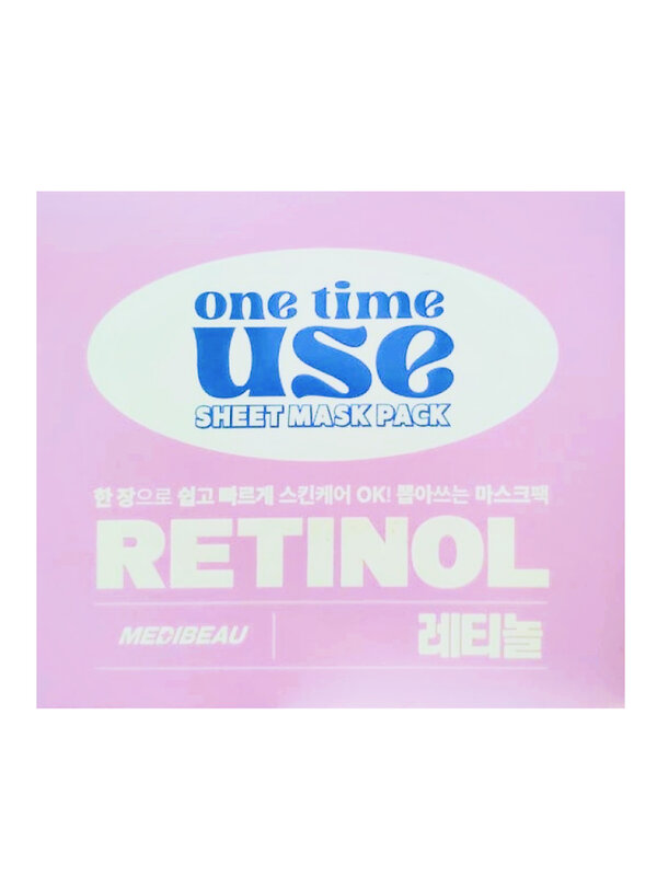 MEDIBEAU Набор тканевых масок для лица с ретинолом / One Time Use Retinol Sheet Mask Pack, 30 шт. 533506 25382 