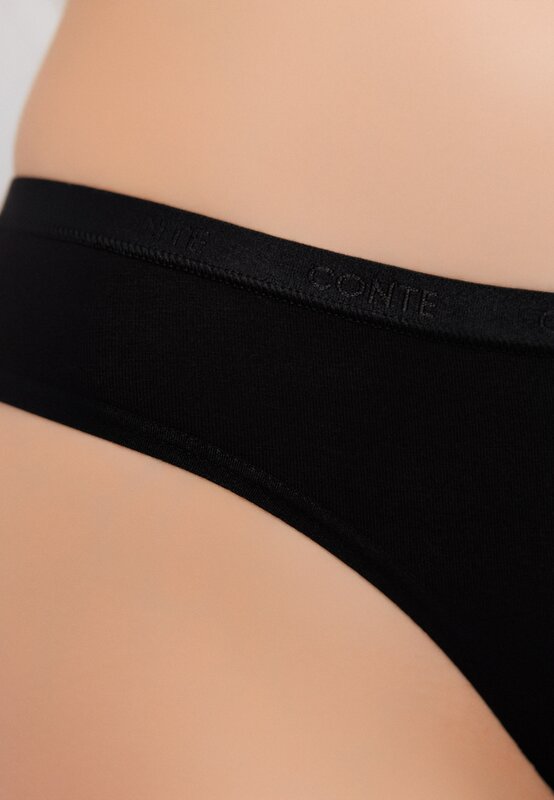 Conte elegant Трусы 535277 COMFORT COTTON LB 5571 (коробочка) black