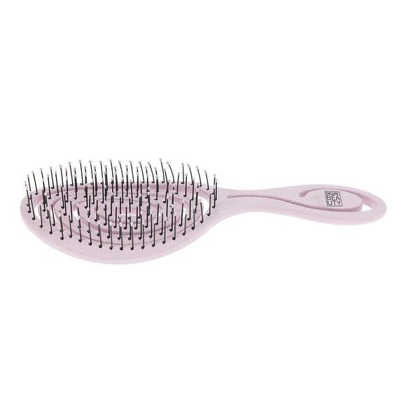 Dewal Beauty Щетка для волос продувная с нейлоновым штифтом / Eco-Friendly Lilac, улитка, лиловый 535936 15313 
