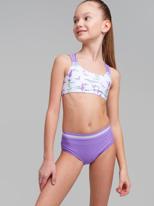 PLAYTODAY Купальный костюм 536539 12521098 белый,сиреневый
