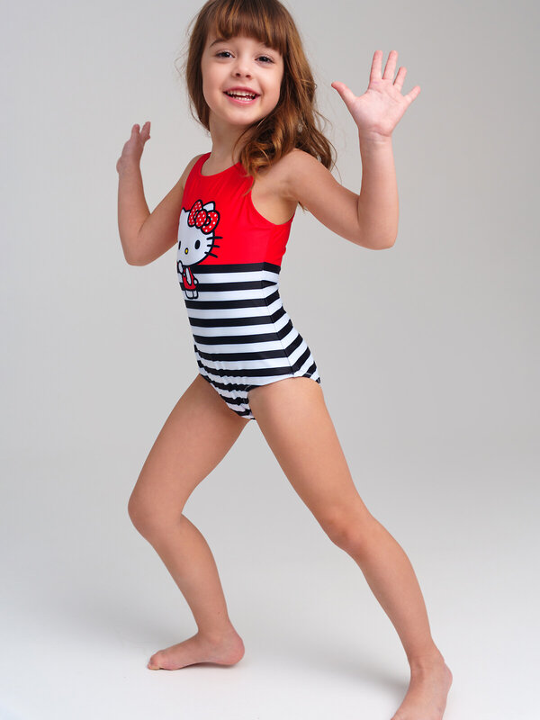 PLAYTODAY Купальник 536721 12542091 красный,белый,черный