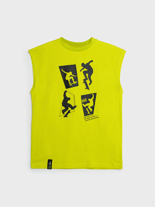 PLAYTODAY Фуфайка 536726 12511402 светло-зеленый,черный