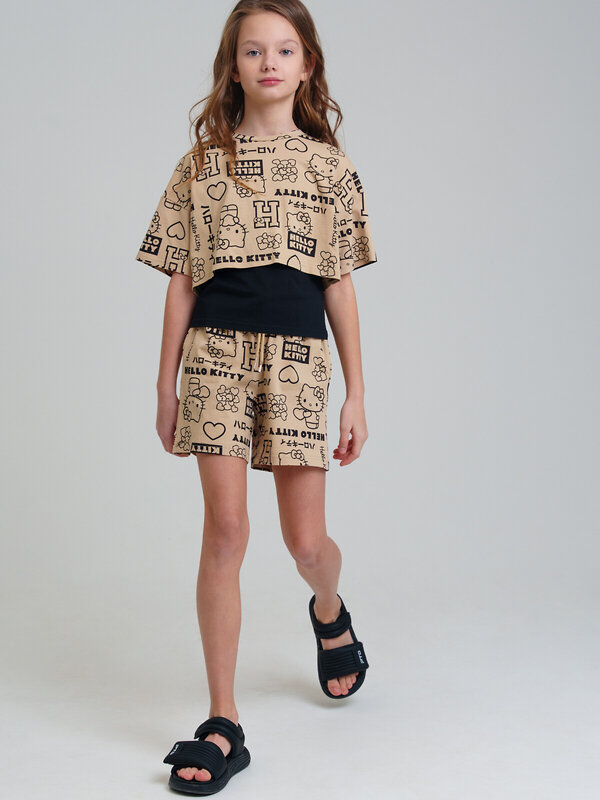 PLAYTODAY Комплект 536791 12541077 бежевый,черный