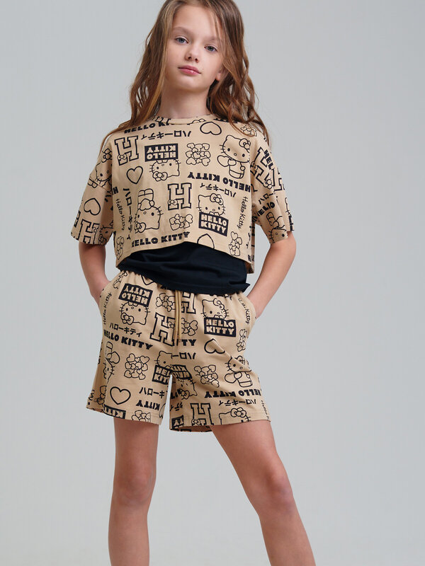 PLAYTODAY Комплект 536791 12541077 бежевый,черный