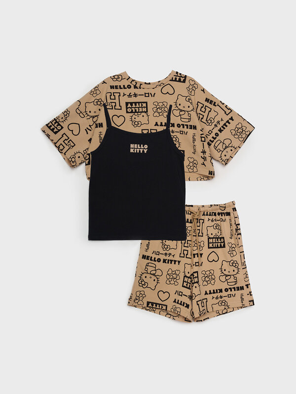 PLAYTODAY Комплект 536791 12541077 бежевый,черный