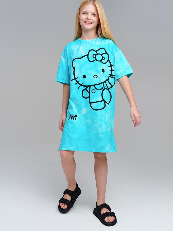 PLAYTODAY Платье 536801 12541057 голубой